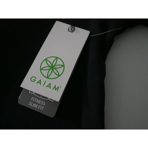 Gaiam Men's Lotus OB Drawstring Pockets Hoodie Black L - Picture 7 of 9
